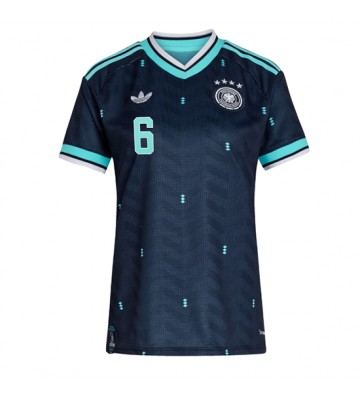 Tyskland Joshua Kimmich #6 Udebanetrøje Dame VM 2026 Kortærmet